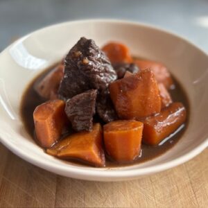Bourguignon à la béninoise