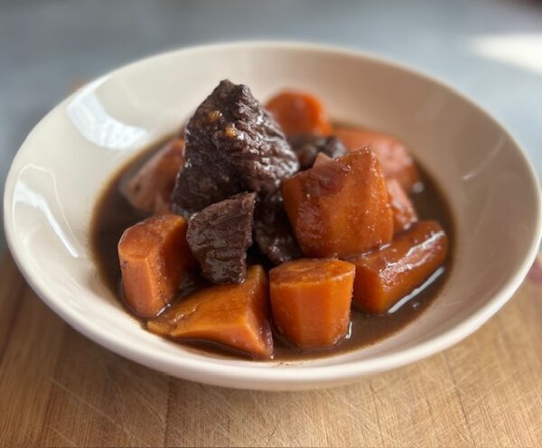 Bourguignon à la béninoise