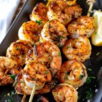 brochette de crevettes